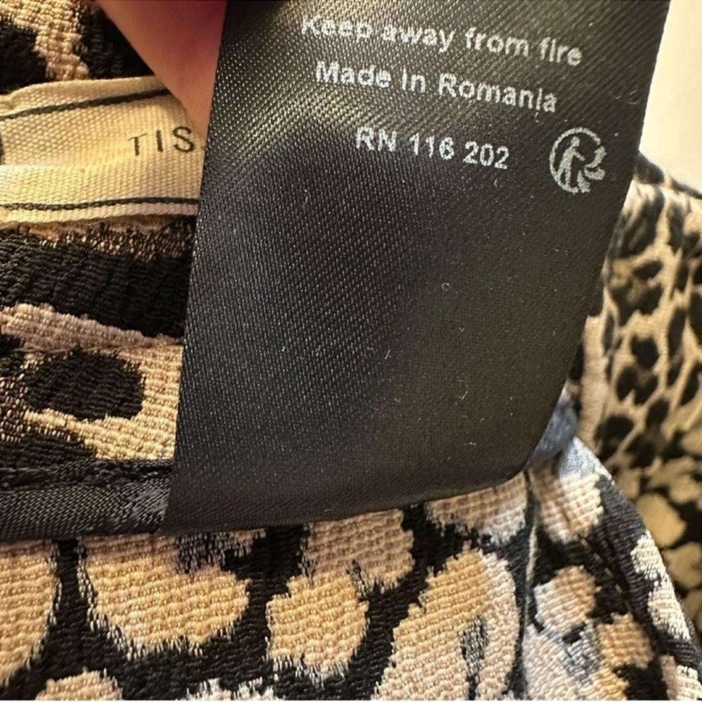 Zadig & Voltaire Polis Jac Leo Pants. Leopard Print.  Size 38 France/Medium/8 US - Picture 11 of 14